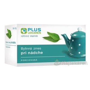 PLUS LEKÁREŇ Bylinná zmes pri nádche, 20x1,5g