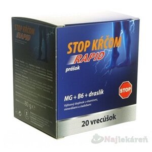 STOP KŔČOM RAPID prášok vo vrecúškach 20 ks