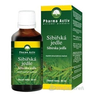 Pharma Activ Sibírska Jedľa kvapky na dýchacie cesty 50 ml