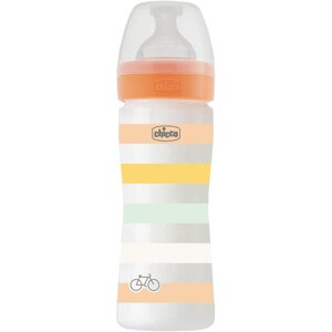 CHICCO Fľaša dojčenská Well-being silikón 250ml uni