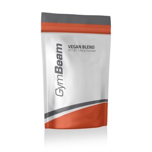 Proteín Vegan Blend - GymBeam, príchuť čokoláda, 1000g