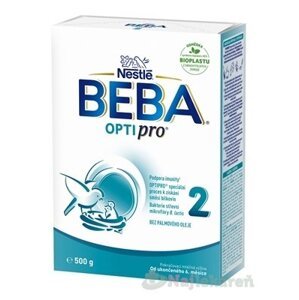 BEBA OPTIPRO 2 mliečna výživa (od ukonč. 6m) 500g