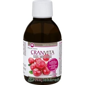 Pharma Activ CRANVITA Brusnica- Žihľava- D-manóza šťava 250 ml