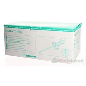 B.BRAUN IHLA VASOFIX SAFETY G22 modrá 50ks