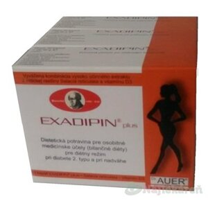 EXADIPIN plus pri nadváhe a obezite 30x60 tabliet