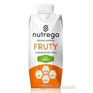 Nutrego FRUTY jablko 330ml