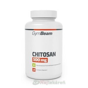 GymBeam Chitosan 500 mg 120 tabliet