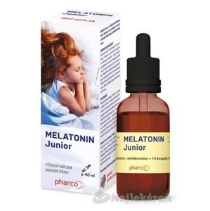 Pharco MELATONIN Junior kvapky, príchuť lesného ovocia 40 ml