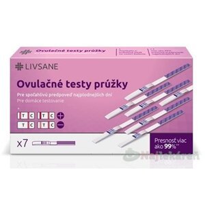 LIVSANE Ovulačný test prúžky 7 ks