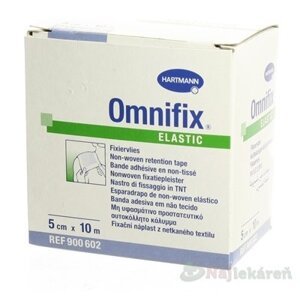 OMNIFIX ELASTIC hypoalergénna náplasť fixačná z netkaného textilu (5cmx10m) 1ks