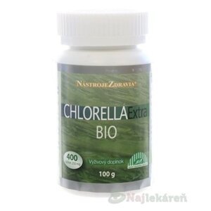 Nástroje zdravia CHLORELLA EXTRA BIO 100g 400 tabliet