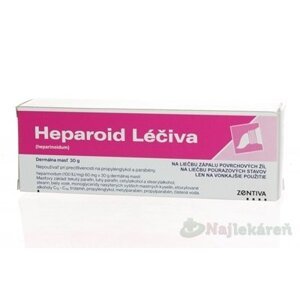 Heparoid masť proti zápalu a opuchu 30 g