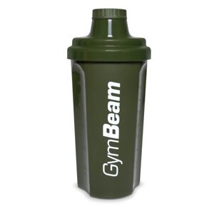 Šejker olivovo zelený 500 ml - GymBeam