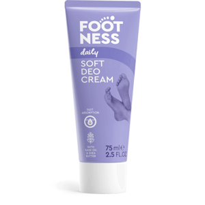 Jemný DEO krém na chodidlá Footness 75 ml