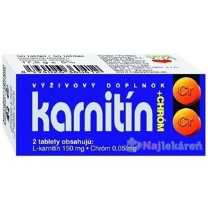 NATURVITA Karnitin+Chrom, 50 tbl