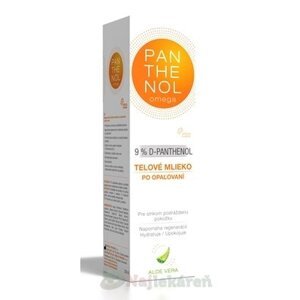 omega PANTHENOL 9% ALOE VERA po opaľovaní 250ml