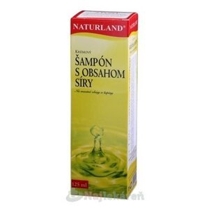 NATURLAND KRÉMOVÝ ŠAMPÓN S OBSAHOM SÍRY 125 ml