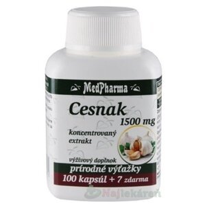 MedPharma CESNAK 1500 mg 100+7 kapsúl