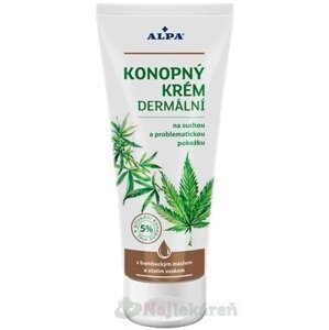 ALPA KONOPNÝ KRÉM dermálny 100 ml