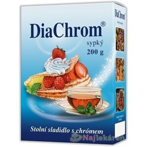 DiaChrom nízkokalorické sypké sladidlo 200g