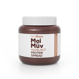 Proteínová nátierka MoiMüv - GymBeam, milky, 400g