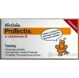 BioGaia ProTectis s vitamínom D, 10 tbl