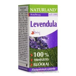 NATURLAND 100% ÉTERICKÝ OLEJ LEVANDUĽA, 1x10 ml