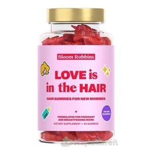 Bloom Robbins HAIR GUMMIES pre tehotné a dojčiace ženy 60ks