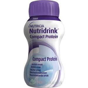 NUTRIDRINK COMPACT PROTEIN s neutrálnou príchuťou 24x125 ml