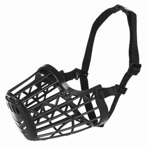 Trixie Muzzle, plastic, M–L, black