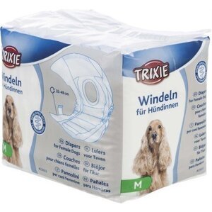 Trixie Diapers for female dogs, M: 32–48 cm, 12 pcs.