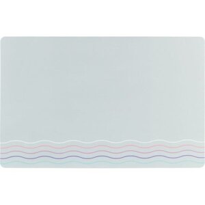 Trixie Place mat waves, 44 × 28 cm, grey