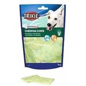 Trixie Denta Fun Spirulina Chewing Chips, 50 g