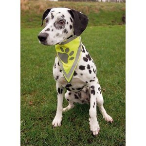 Trixie Neckerchief, reflective, XS–S: 22–28 cm