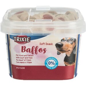 TRIXIE Soft Snack Baffos mini kolieska hovädzie držky 140g