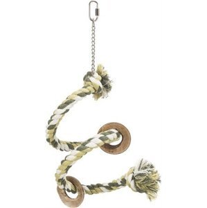 Trixie Rope spiral perch, flexible, with screw fixing, 50 cm/ř 21 mm