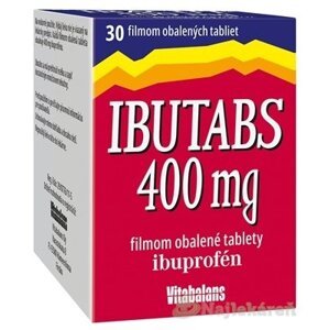 Ibutabs na bolesť 400 mg,  30 tbl