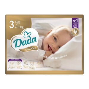 DADA Extra Care Plienky jednorazové 3 Midi (4-9 kg) 40 ks