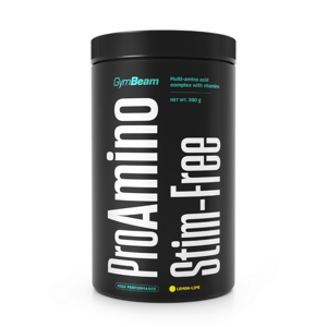 ProAMINO stim-free - GymBeam, príchuť citrón limetka, 390g