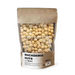 Makadamové orechy - GymBeam, 500g