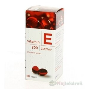 VITAMÍN E 200mg Zentiva 30cps