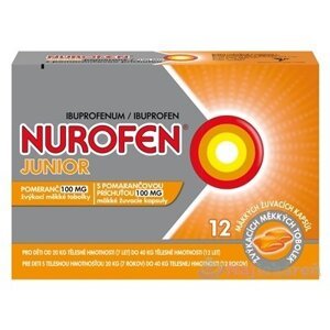 NUROFEN Junior pre deti nad 20kg 12cps, pomaranč