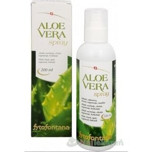 ALOE VERA sprej na regeneráciu podráždenej pokožky, 200 ml