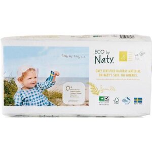 ECO BY NATY 4 Maxi, 44 ks (7-18 kg) ECONOMY PACK - jednorázové plienky