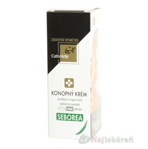 CutisHelp SEBOREA konopný krém 30ml