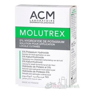 ACM MOLUTREX roztok na ošetrenie kontagiózneho molusku 3 ml