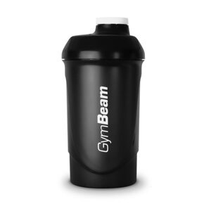 Šejker čierny All-Black 700 ml - GymBeam