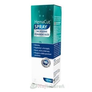 HemaCut SPRAY sprej na hojenie poranení kože 15ml