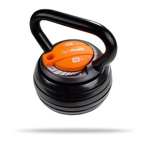 Nastaviteľný kettlebell 4,5–18 kg - GymBeam