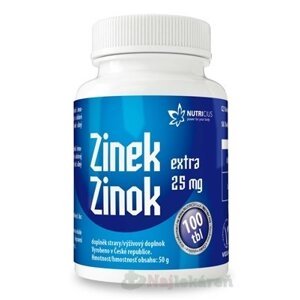 NUTRICIUS Zinok EXTRA 25 mg,100 tbl